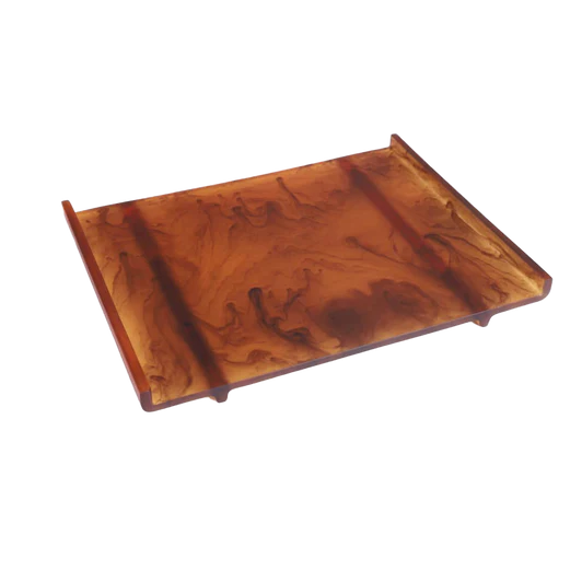 Resin Swirl Tray