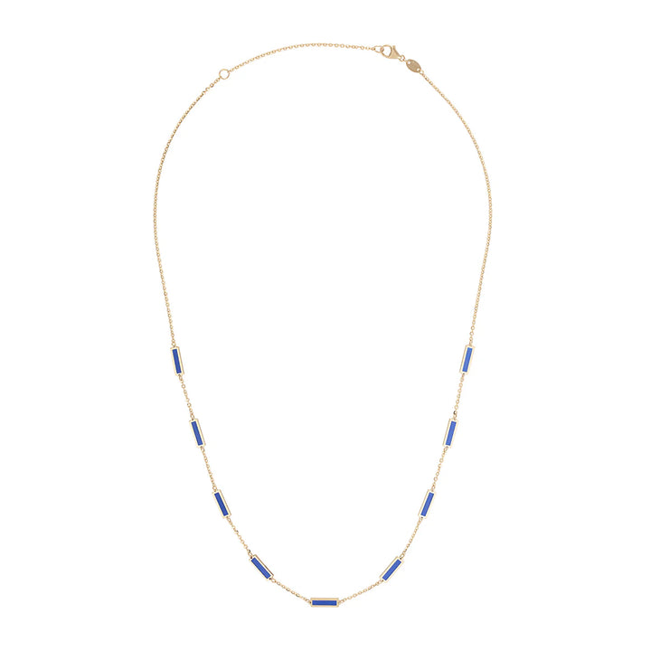 14K Bar Necklace