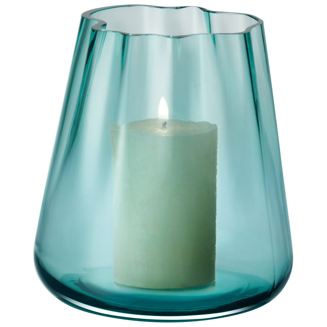 Lagoon Vase/Lantern H18.5cm Sea Green