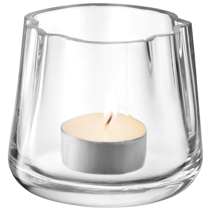 Lagoon Tealight Holder/Vase H8cm Clear