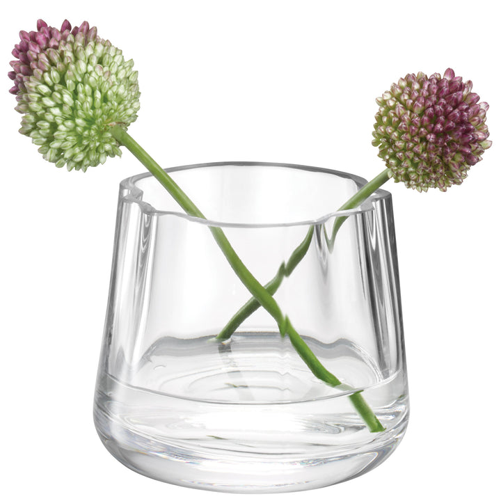 Lagoon Tealight Holder/Vase H8cm Clear