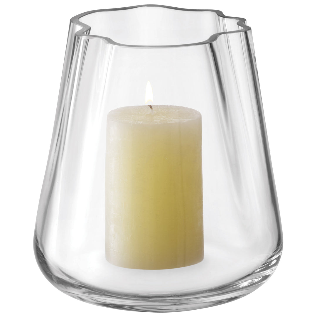 Lagoon Vase/Lantern H18.5cm Clear