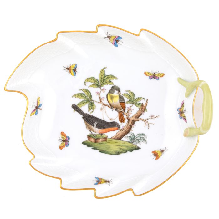 Leaf Dish (Rothschild Bird)