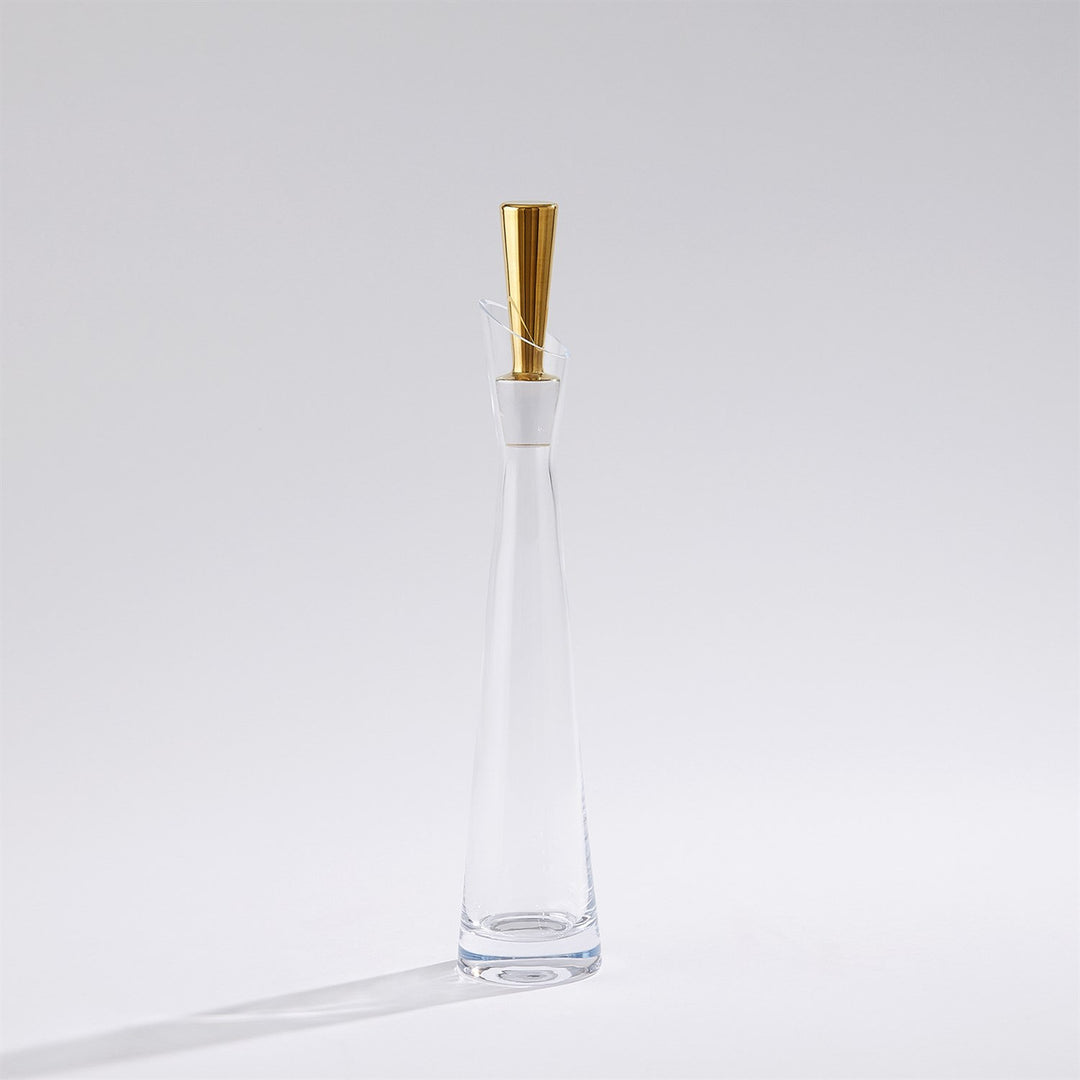 Slant Decanter - Gold