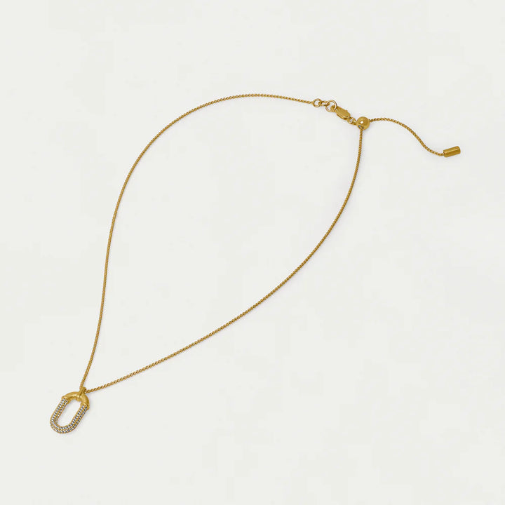 Solene Pave Pendant Necklace