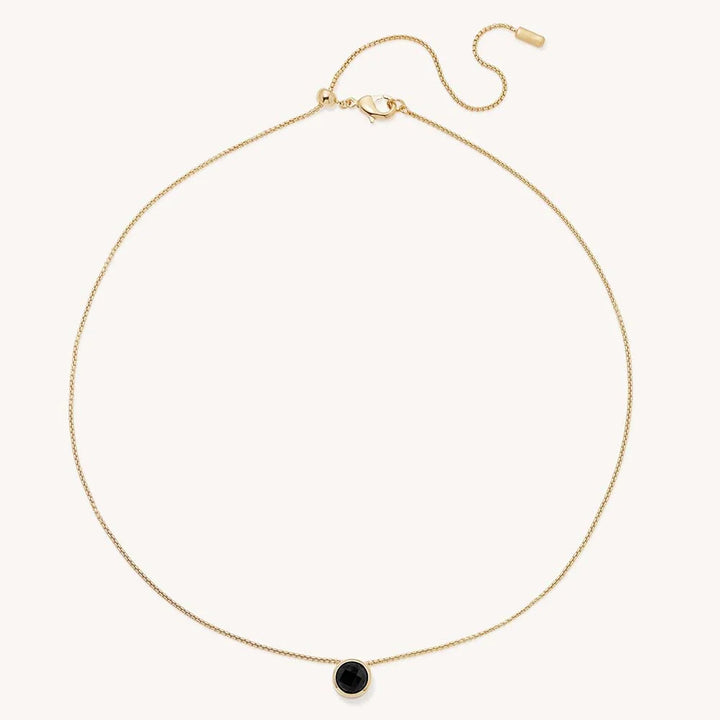 Signature Midi Pendant- Black Onyx