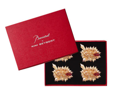 Zénith Napkin Ring - Set of 4 in a Gift Box (Champagne)