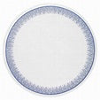 Flare Embroidered Round Placemats- Set of 4