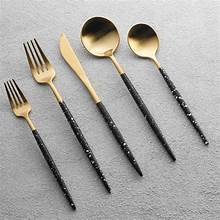 Vikko - Vera, Two Tone 18/10 SS, 20 Pc Flatware Set