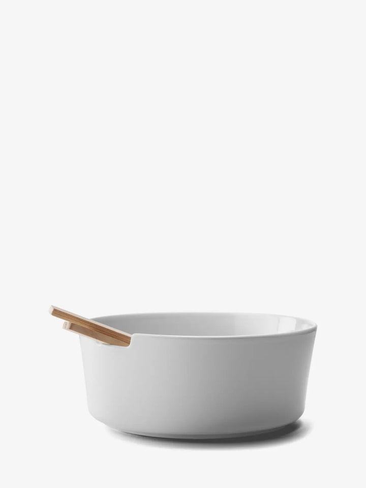 Collective Salad Bowl & Ash Servers dia:10.25in