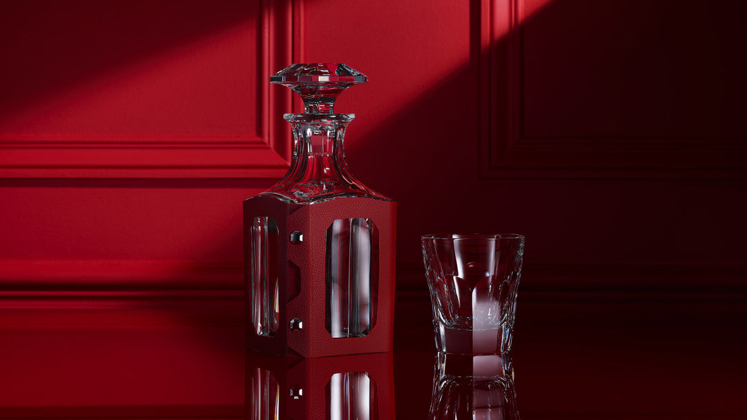 Octogone Decanter Leather Case