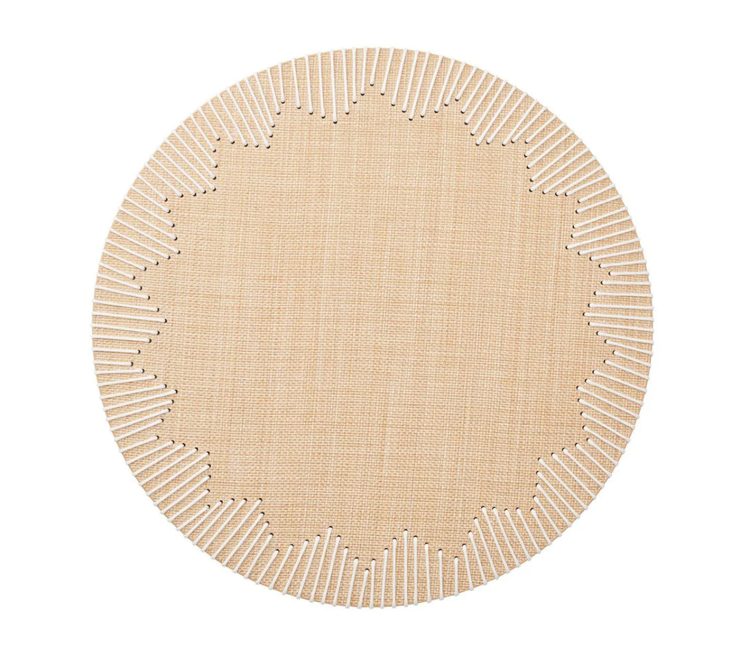 Dream Weaver Placemat in Blue & White, Set of 4