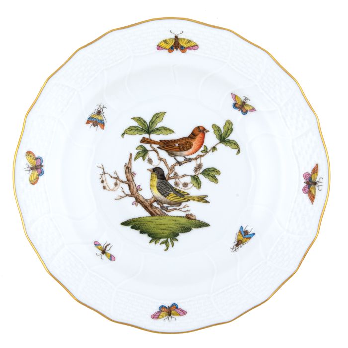 Rothschild Bird Multicolor Dessert Plate