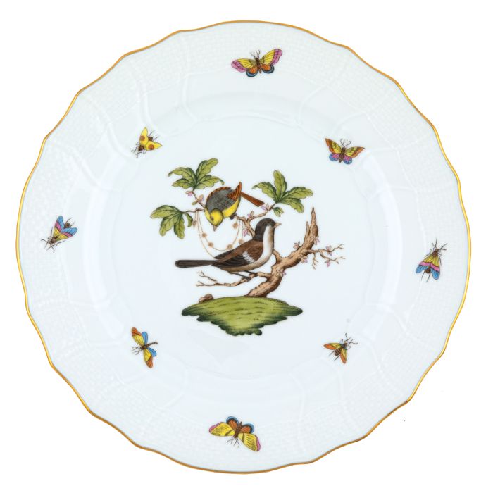 Rothschild Bird Multicolor Dinner Plate