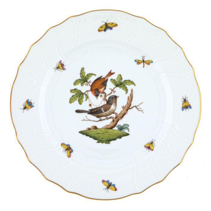 Rothschild Bird Multicolor Dinner Plate