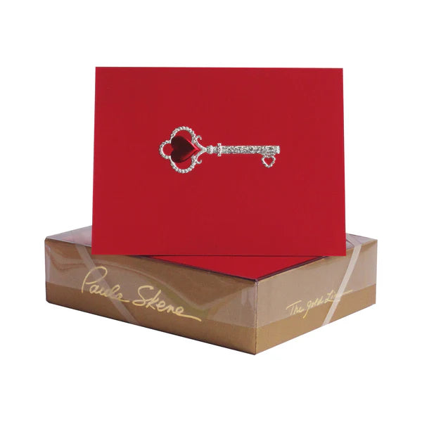 Heart Key Greeting Card