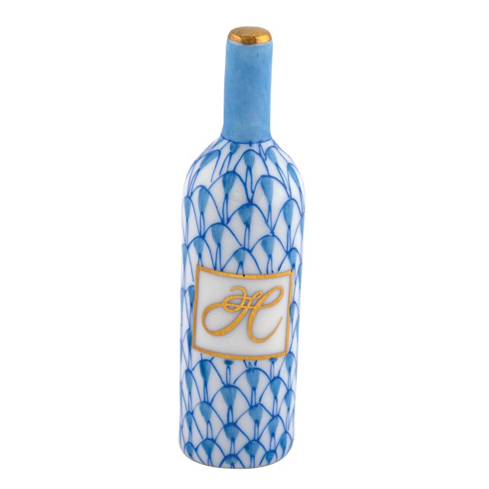 Wine Bottle Figurine