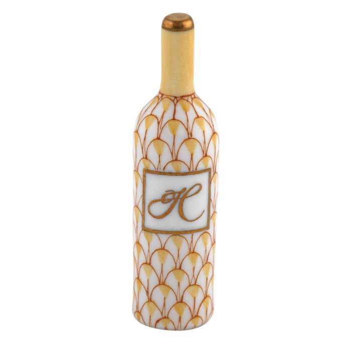 Wine Bottle Figurine