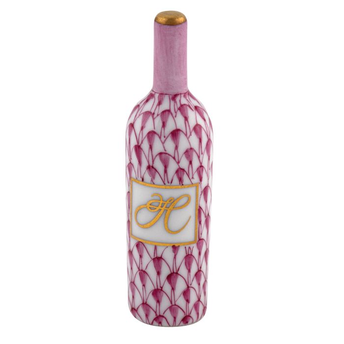 Wine Bottle Figurine
