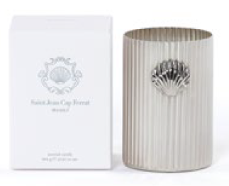Cap Ferrat Fan Shell Design Candle in Gift Box