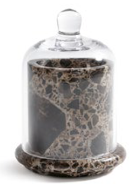 Marbella Scented Candle Jar with Cloche