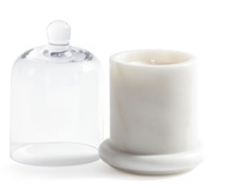 Marbella Scented Candle Jar with Cloche