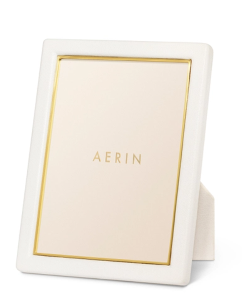 Piero Leather Frame, Shadow White - 5X7