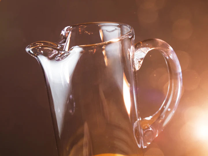 Spectrum Pitcher with gold lines, 54 oz.