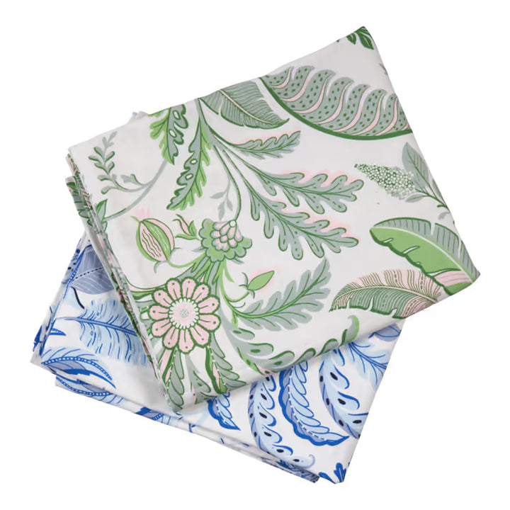 Palm Beach Blue Linen Tablecloth