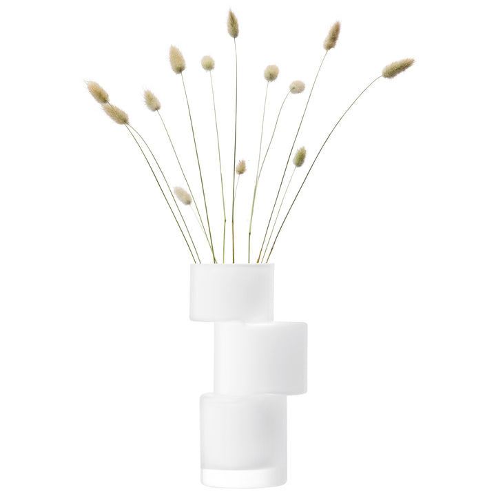 Tier Vase H26cm Chalk White