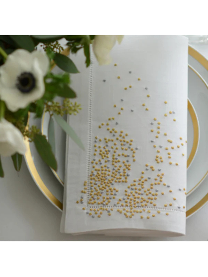 Scattered Dots Challah Cover