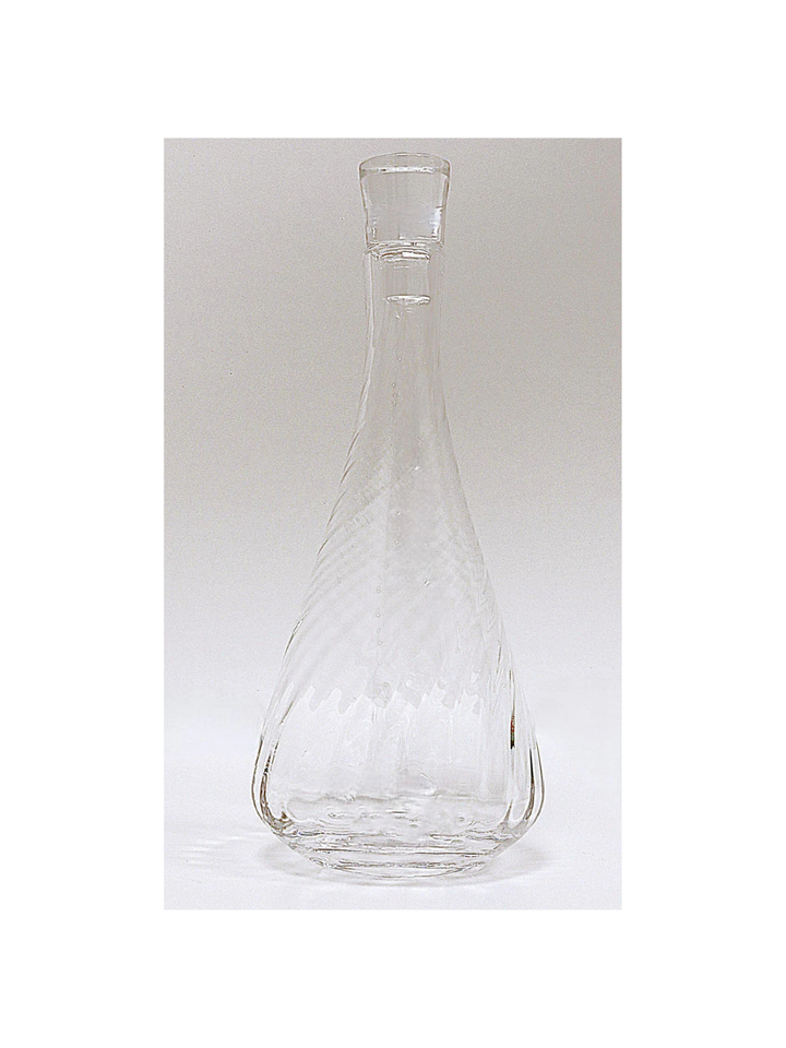 Liscio Ottico - 12.9" Dimond Decanter with Lid - Flat Design