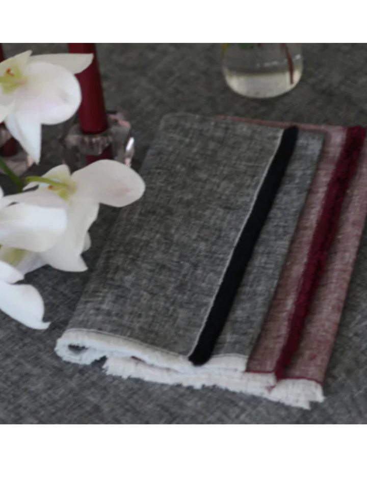 Ravello Frayed Edge Napkins