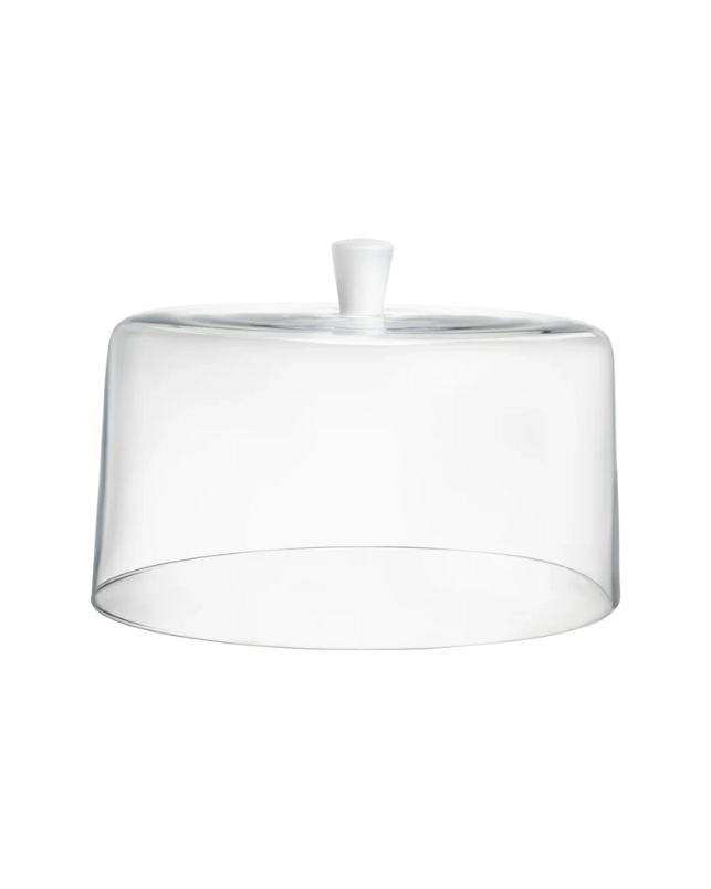 Opal Large Dome with White knob, 11.5"D