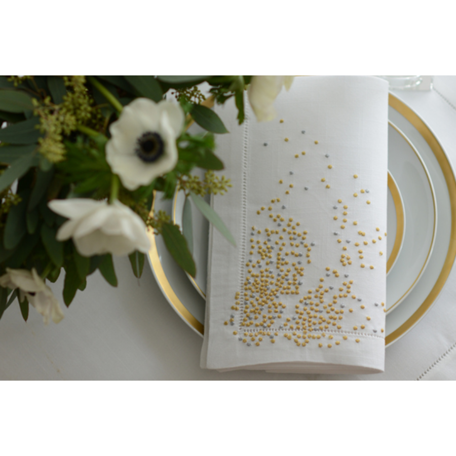 Scattered Dots Challah Cover