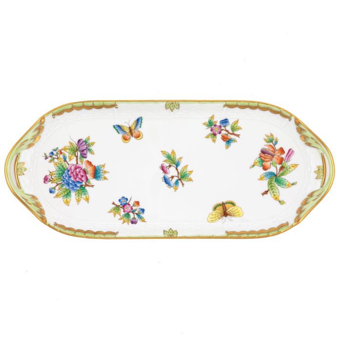 Queen Victoria Multicolor Sandwich Tray