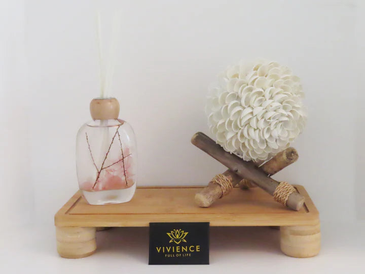 Pink Flower Reed Diffuser - Lily of the Valley Scent
