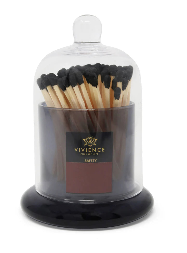 Match Holder Jar Smoked Base