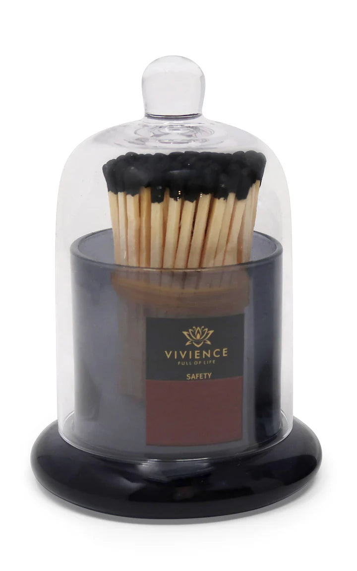 Match Holder Jar Smoked Base