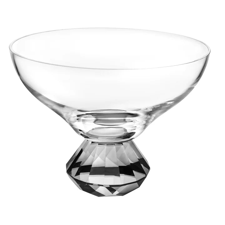 Bowl With Smoke Diamond Base