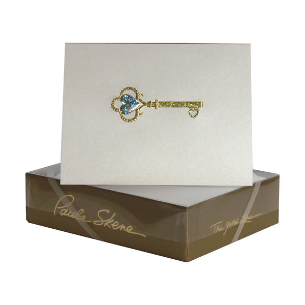 Heart Key Greeting Card