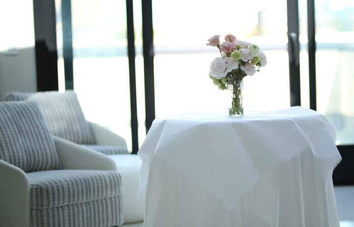 Hotel White Tablecloth