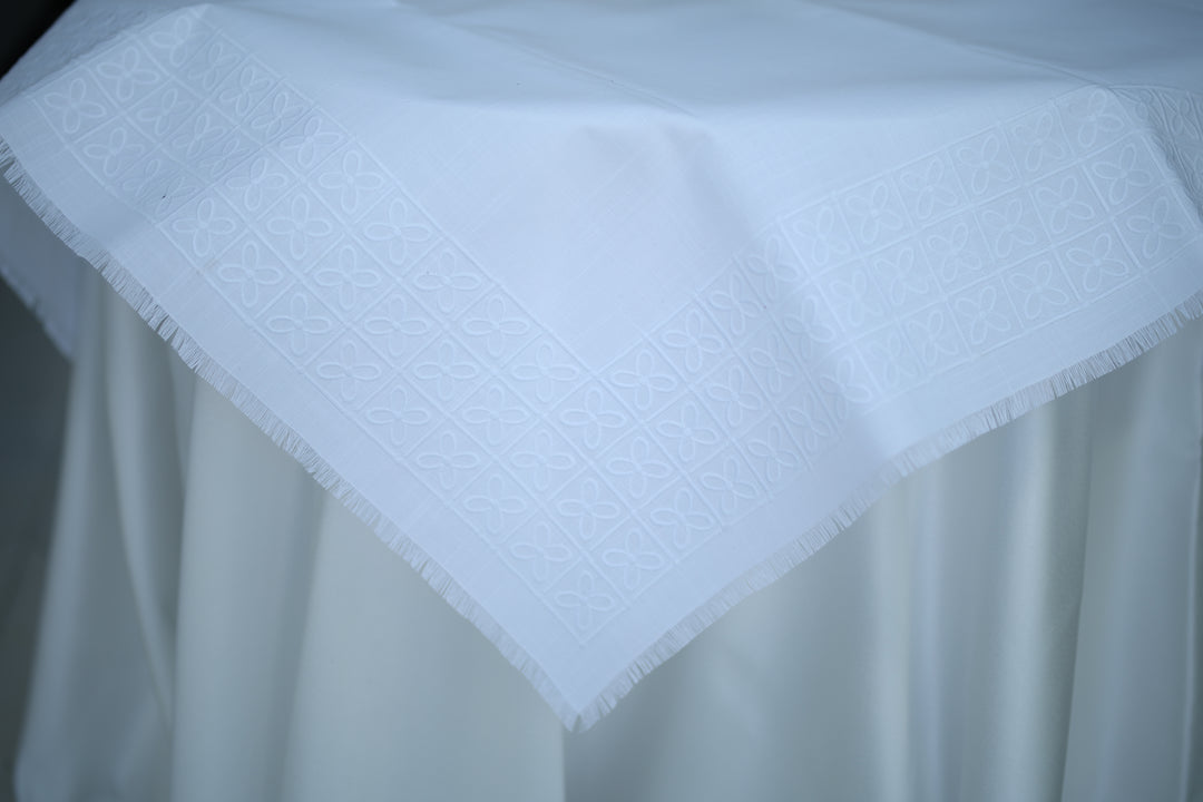 Hotel White Tablecloth