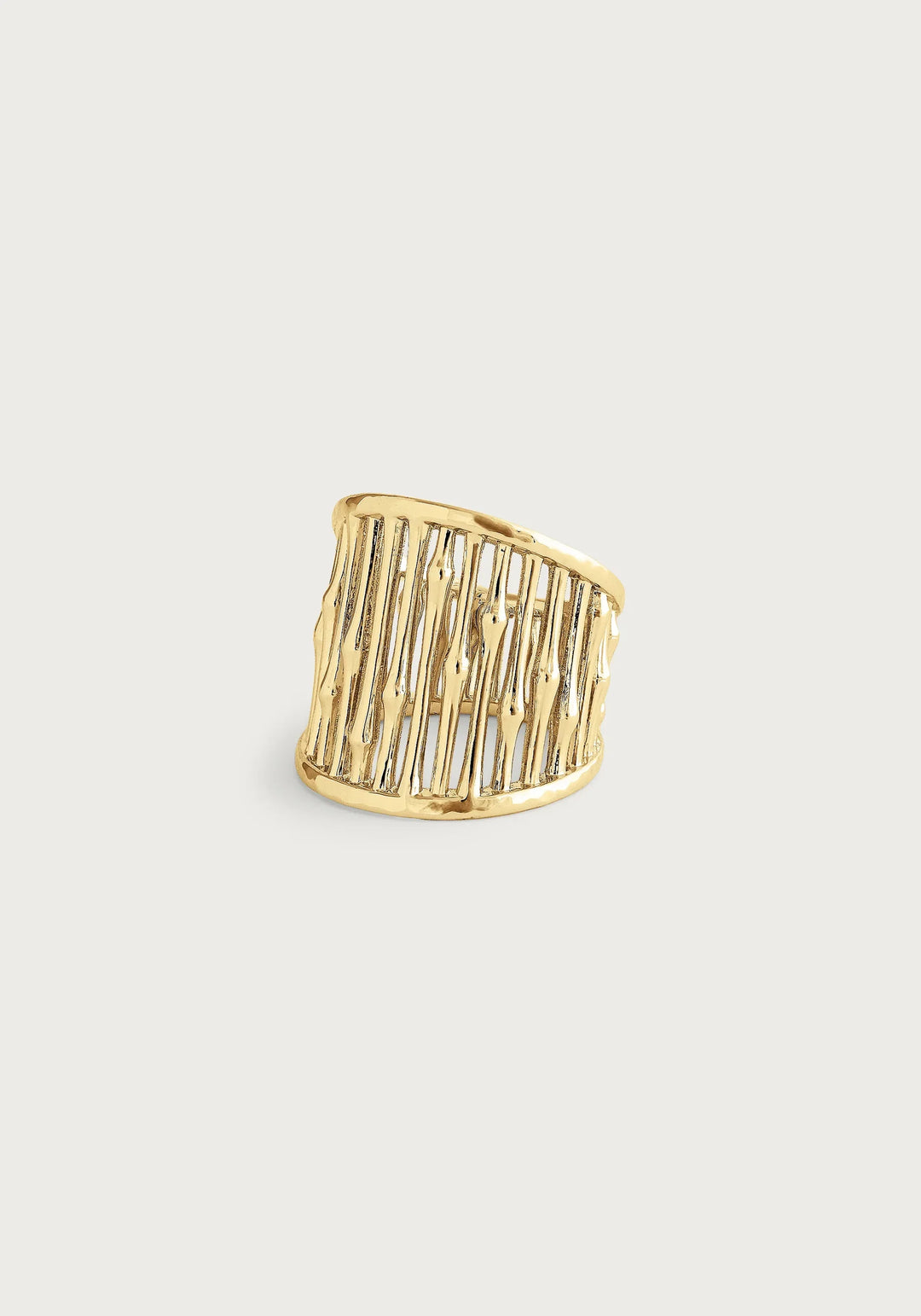 Bamboo Wide Ring