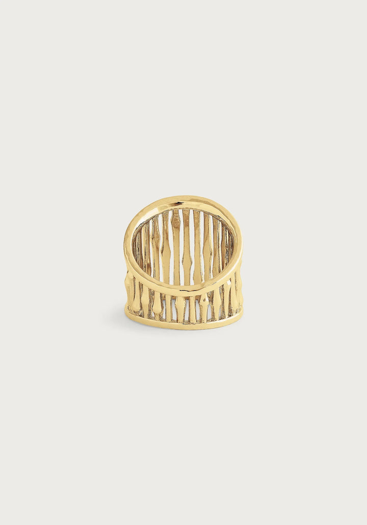 Bamboo Wide Ring