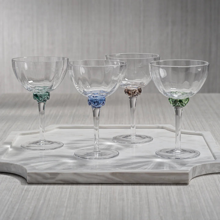Colette Optic Glassware - Martini / Cocktail Glass