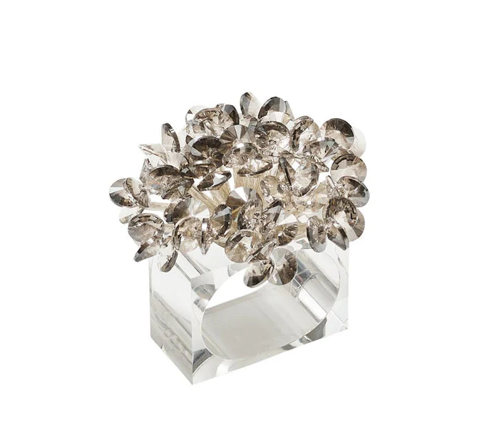 Aster Napkin Rings, Set of 4