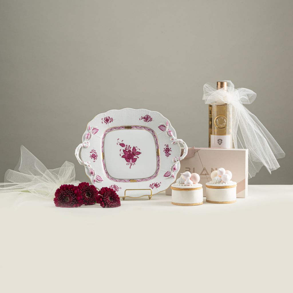 Purim Herend Cake Plate