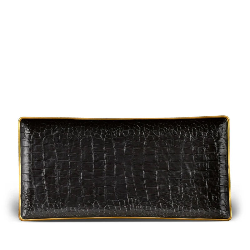 Crocodile Rectangular Tray- Medium