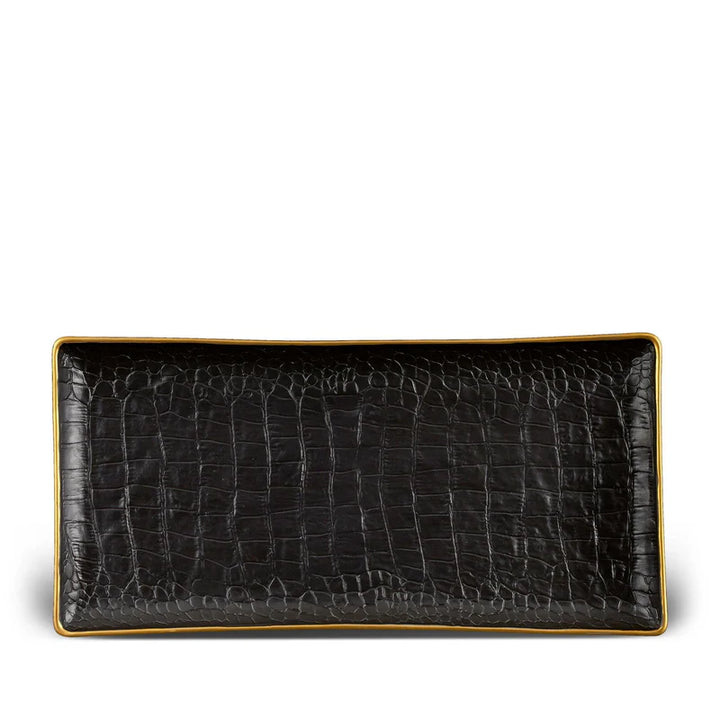 Crocodile Rectangular Tray- Medium